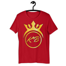 Load image into Gallery viewer, King Brian World - Unisex Short Sleeve T-Shirt (Logo only)