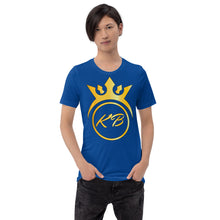 Load image into Gallery viewer, King Brian World - Unisex Short Sleeve T-Shirt (Logo only)
