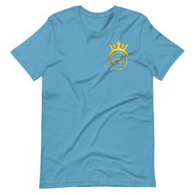 Load image into Gallery viewer, King Brian World - Unisex t-shirt (Small Logo)
