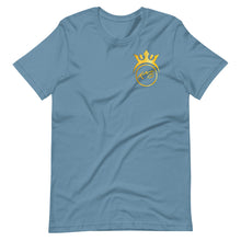 Load image into Gallery viewer, King Brian World - Unisex t-shirt (Small Logo)
