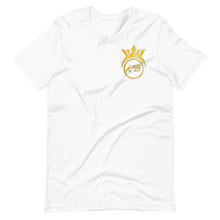 Load image into Gallery viewer, King Brian World - Unisex t-shirt (Small Logo)
